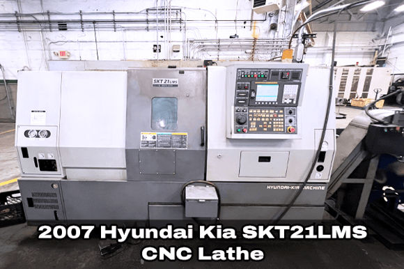 3683644_Hyundai Kia SKT21LMS_2007 CNC Lathe