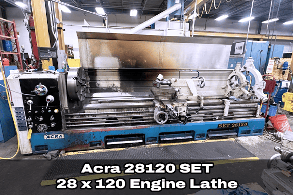 3710263_Acra 28120 SET 28 X 120 Engine Lathe