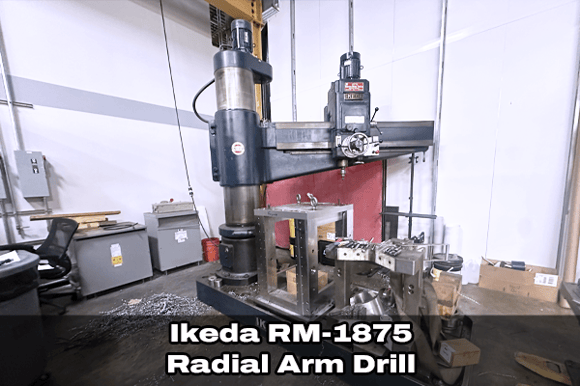 3710330_Ikeda RM-1875 Radial Arm Drill