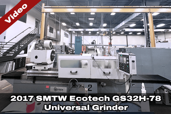 3710409_SMTW Ecotech GS32H-78 Universal Grinder (2017) with video