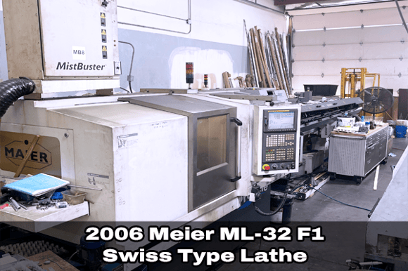 3710563_Meier ML-32 F1_2006 Swiss Type Lathe