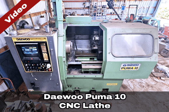 3712779_Daewoo Puma 10 CNC Lathe with video