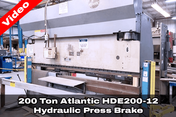 3725153_200 ton Atlantic Hydraulic Press Brake