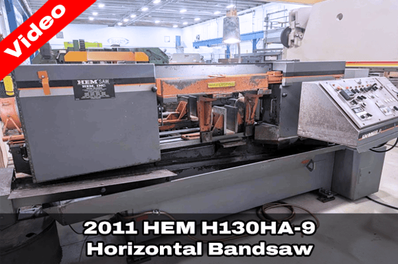 3725251_HEM H130HA-9 (2011) Horizontal Bandsaw