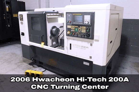 3726360_Hwacheon Hi-Tech 200A (2006) CNC Turning Center