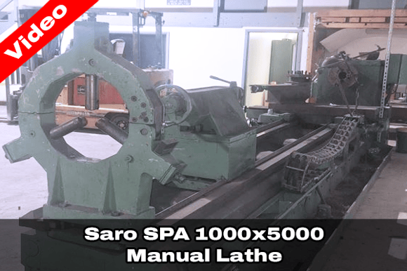 3729251_Saro Lathe SPA 1000x5000 Manual Lathe with Video