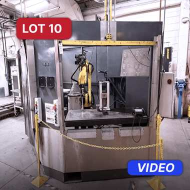 Lot 10_Fanuc Systems R-J3I  with vid