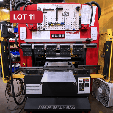 Lot 11_3686156_Amada RG35S Press Brake