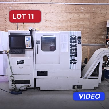Lot 11_3747005_Hardinge Conquest 42 CNC Lathe with video