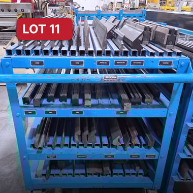 Lot 11_3748160_Press Brake Tooling and Tooling Racks