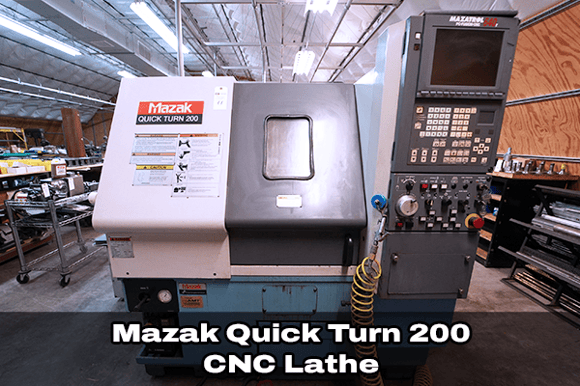 Lot 11_Mazak QT 200 CNC Lathe