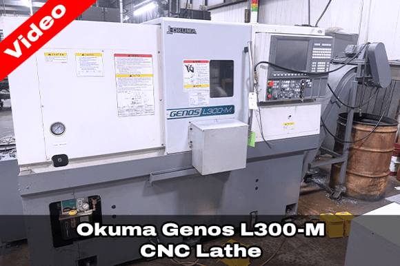 Lot 11_Okuma Genos L300M CNC Lathe with Video_1
