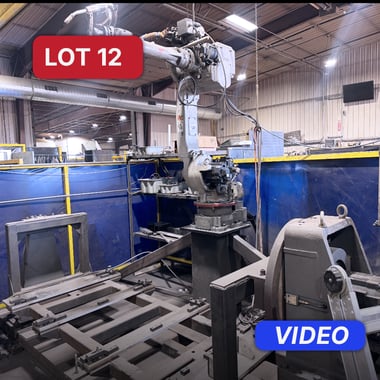 Lot 12_3747185_Yaskawa Motoman HP50 NX100 Welding Cell (2009)