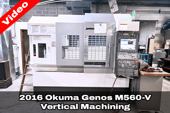 Lot 12_Okuma Genos M560V (2016) with video