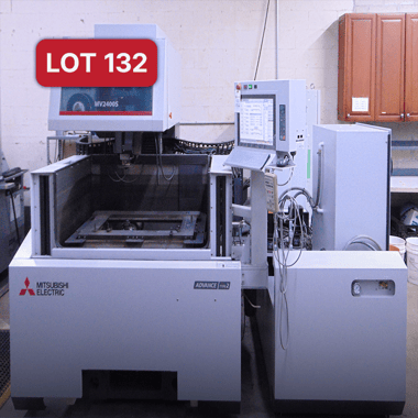 Lot 132_2015 Mitsubishi MV-24005 Wire EDM Machine