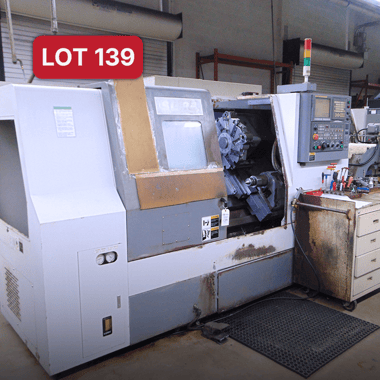 Lot 139_Samsung SL-25 CNC Lathe