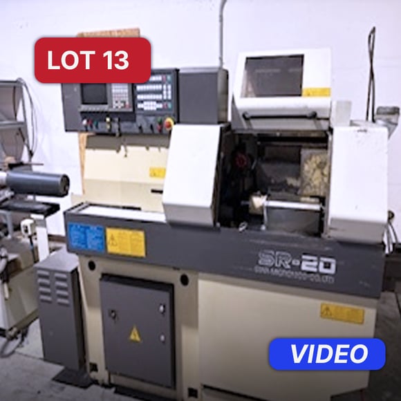 Lot 13_3741769_Star SR-20 Swiss Lathe