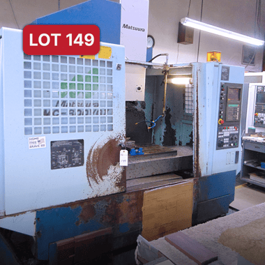 Lot 149_2001 Matsuura MC-800 VGII CNC Vertical Milling Machine