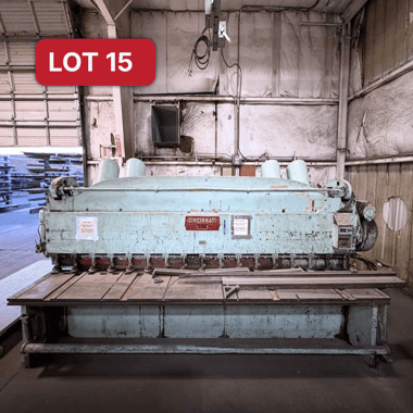 Lot 15_3733868_Cincinnati 2516 Mechanical Shear