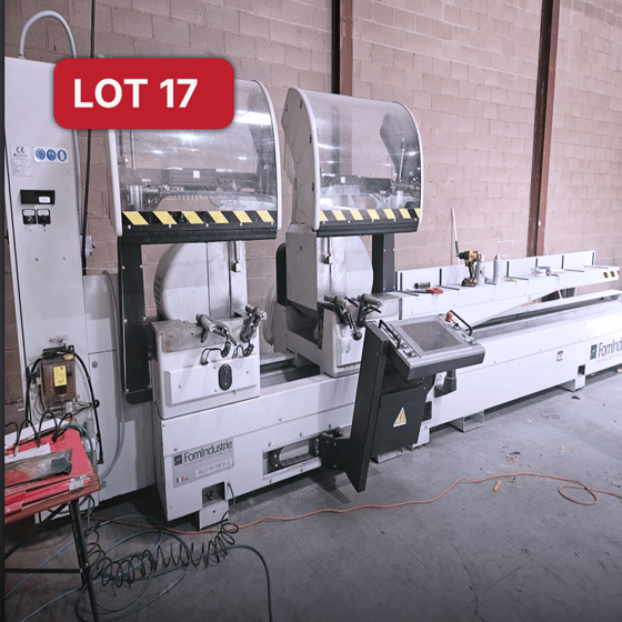 Lot 17_3756823_FOM INDUSTRIE BLITZ 50 THETA C Aluminum Cutting Saw (2014)