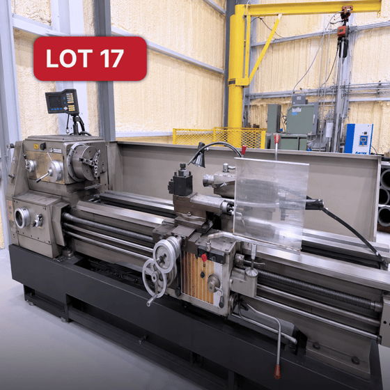Lot 17_3759500_Longem LG-2080DS Manual Lathe_en