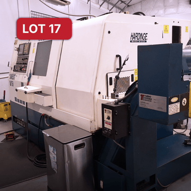 Lot 17_3769956_Hardinge Quest 8 CNC Lathe (2003)