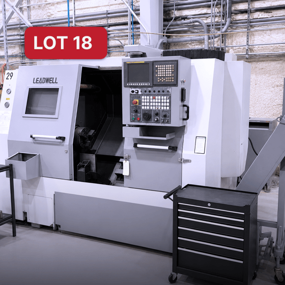 Lot 18_3755620_Leadwell T-8 CNC Lathe (2008)_en