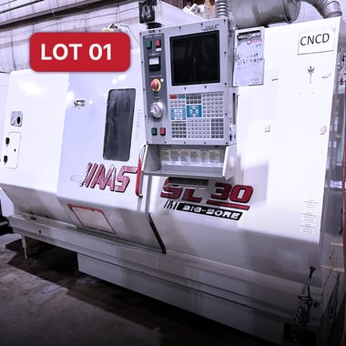 Lot 1_3737729_Haas SL-30TB CNC Lathe (2002)