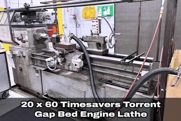Lot 1_Timesavers Gap Bed Engine Lathe