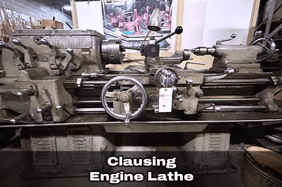 Lot 23_Clausing Engine Lathe
