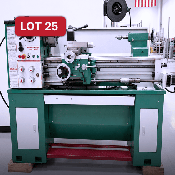 Lot 25_3762286_Lathe (2014)