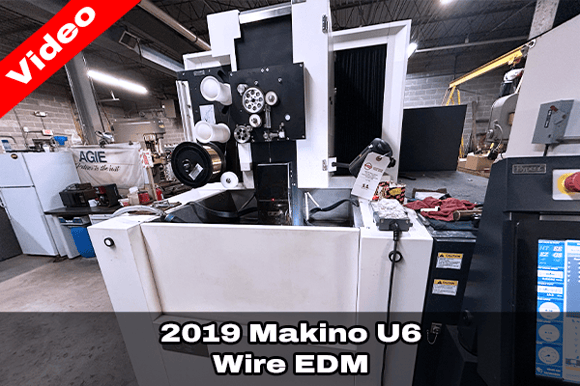 Lot 25_Makino U6 (2019) Wire EDM with vid