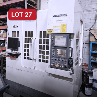 Lot 27_3753994_Kitamura Mycenter 2XiF Vertical Machining Center (2005)