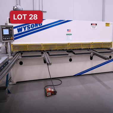 Lot 28_3752059_Wysong H-2512 Hydraulic Shear