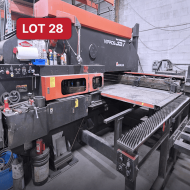 Lot 28_3754018_Amada Vipros 357 Turret Punch
