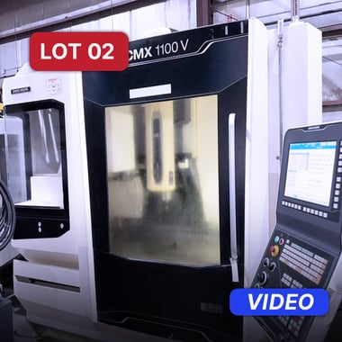 Lot 2_3705615_DMG Mori CMX1100V Vertical Machining Center (2016) with video