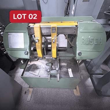 Lot 2_Rusch  HBS-250 Horizontal Bandsaw