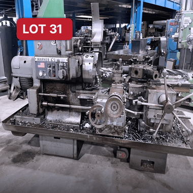 Lot 31_3770469_5 WARNER & SWASEY M4670 RAM Turret Lathe