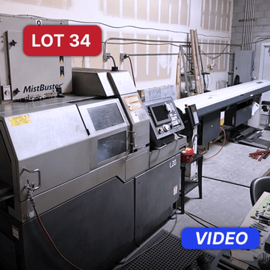 Lot 34_3751107_Citizen L20 VIII Swiss Lathe (2005)