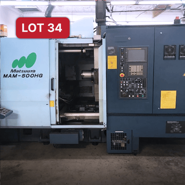 Lot 34_3751421_Matsuura MAM-500HG PC-11 (2001)