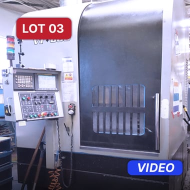 Lot 3_3707824_Amera Seiki VT600M Vertical Turret Lathe (2008) with video