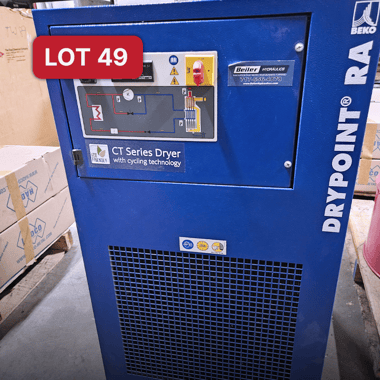 Lot 49_3769479_BEKO Technologies RACT300-R_XB Air Dryer (2021)