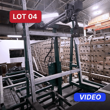 Lot 4_Hilditch Enterprises S-RK-FF with 101x144 Free Fall Table_video