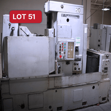 Lot 51_Tos Celakovice Model OF71 Gear Hobbing Machine