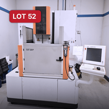 Lot 52_3728723_Agie EDM Cut 20P Wire EDM (2011)