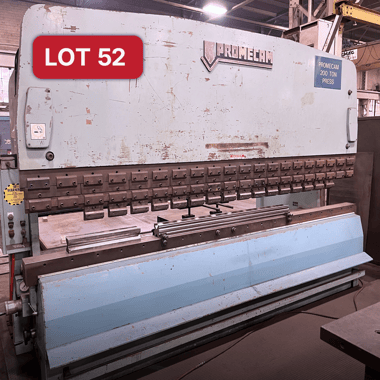 Lot 52_3771286_Promecam RG-204 Press Brake