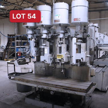 Lot 54_Allen 4-Spindle Drill Press