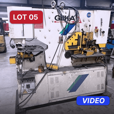 Lot 5_3752808_Geka HYD 110 Ton Ironworker (1997)