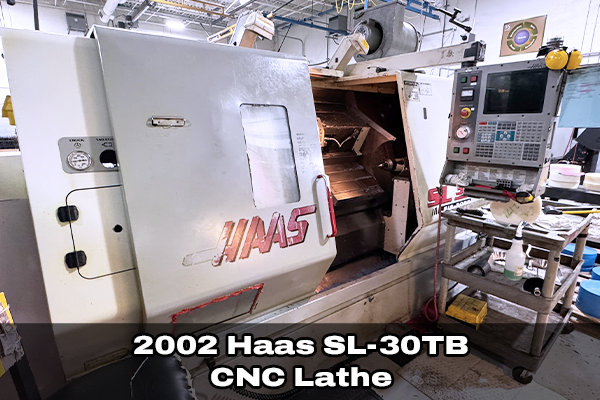 Lot 5_Haas SL-30TB (2002) CNC lathe