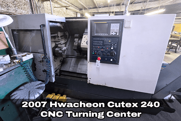 Lot 68_Hwacheon Cutex 240 CNC Turning